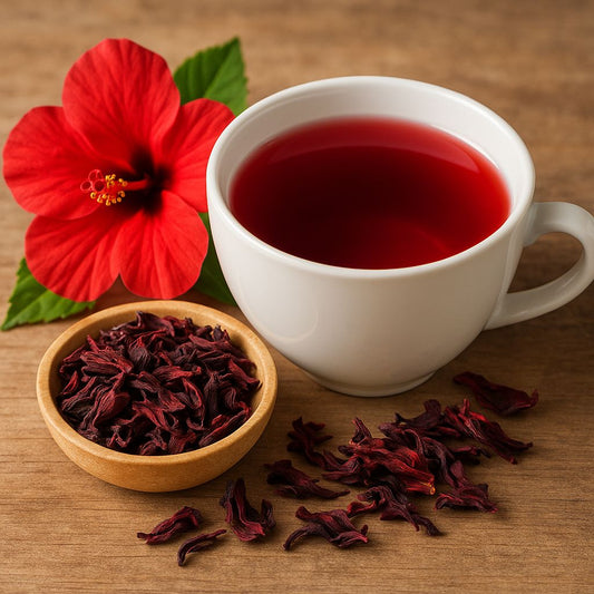 Hibiskusblüten-Tee
