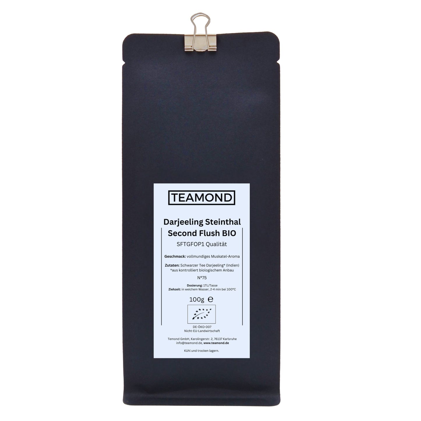 Darjeeling Steinthal Second Flush BIO SFTGFOP1 N°75